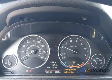 2014 BMW 328I xDrive from USA, damaged, VIN WBA3B5C50EP541735